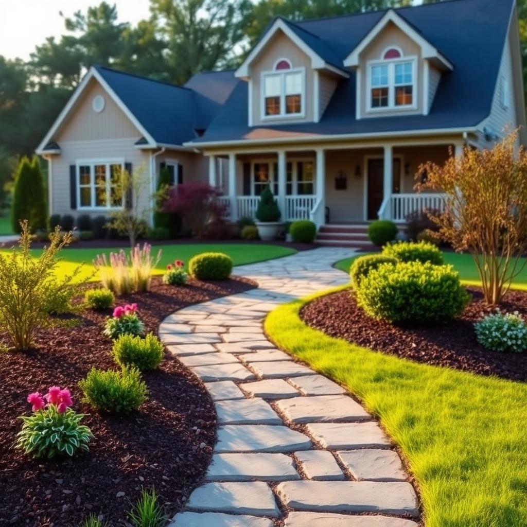 Front yard refresh — Landscaping